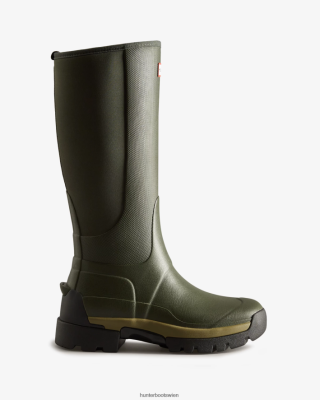 Hunter Boots Österreich - Hunter Balmoral Field Hybrid hohe Regenstiefel Frauen F6V84F193