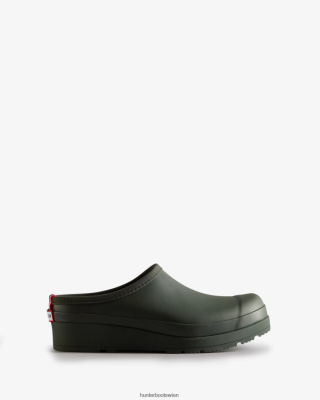 Hunter Boots Österreich - Hunter Clogs spielen Frauen F6V84F142 arktisches Moosgrün