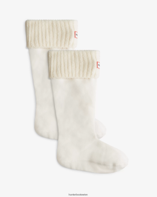 Hunter Boots Österreich - Hunter Hohe Stiefelsocken mit Bündchen aus recyceltem Nylongemisch Männer F6V84F481 Weiß