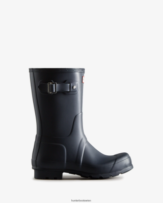 Hunter Boots Österreich - Hunter Original kurze Regenstiefel Männer F6V84F505 Marine