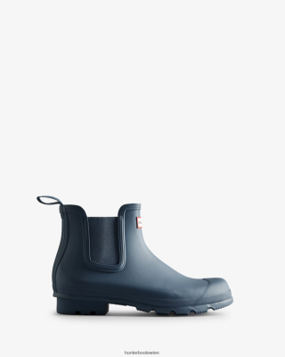 Hunter Boots Österreich - Hunter Originale Chelsea-Stiefel Männer F6V84F556 geliehenes Blau