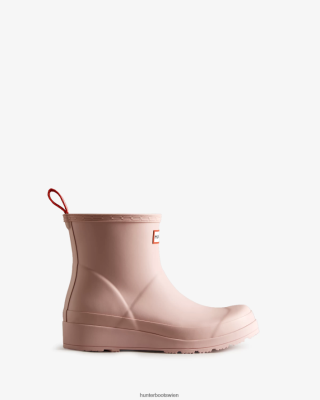 Hunter Boots Österreich - Hunter Spielen Sie kurze Gummistiefel Frauen F6V84F82 Azaleenrosa