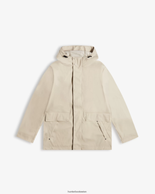 Hunter Boots Österreich - Hunter leichte wasserdichte Regenjacke Männer F6V84F604 Stein abschöpfen