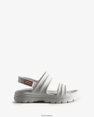 Hunter Stiefel Gefüttert - Hunter Bloom-Sandale Frauen F6V84F288 Weiß