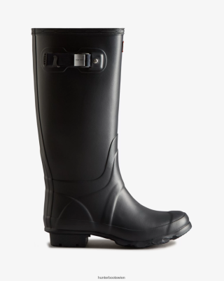 Hunter Stiefel Gefüttert - Hunter Huntress-Regenstiefel mit weitem Bein Frauen F6V84F303 Marine