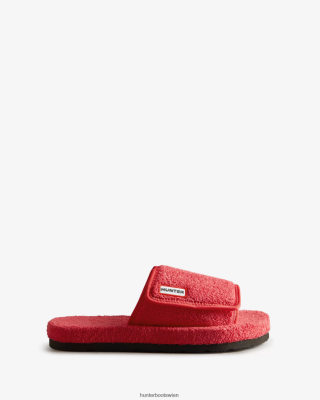 Hunter Stiefel Gefüttert - Hunter Verstellbare Badeplattform aus Frottee mit Strandplattform Frauen F6V84F327 Ebereschenrosa