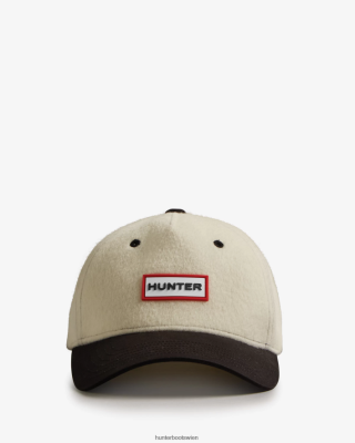 Hunter Stiefel Wien - Hunter Baseballkappe aus Wolle mit Logo Männer F6V84F497 weiße Weide