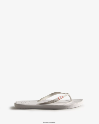 Hunter Stiefel Wien - Hunter Flip-Flops Frauen F6V84F104 Weiß